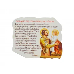 Magnes Św.Józef modlitwa 11,5 cm